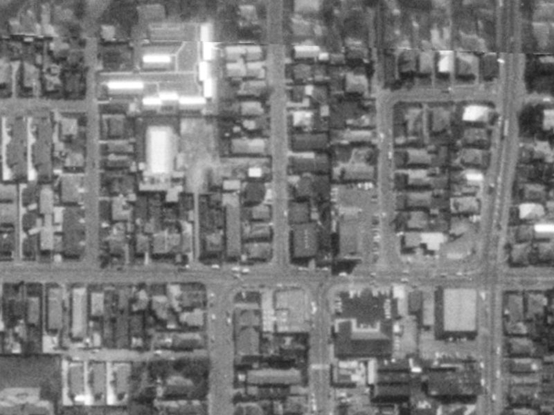 7 Trafalgar Street from the air, 1975-1979