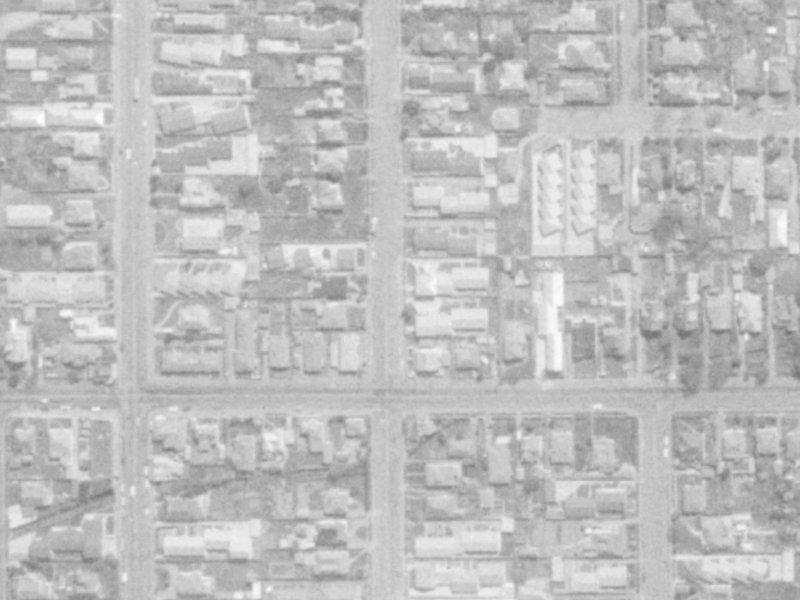 162 Geraldine Street from the air, 1975-1979