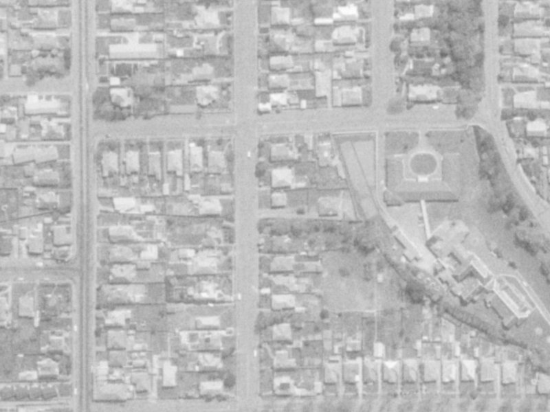 88 Slater Street from the air, 1975-1979
