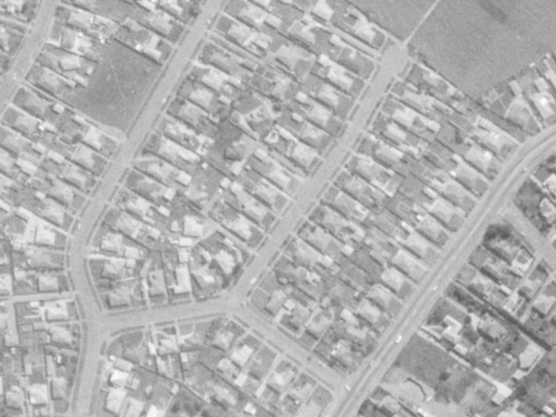 11 Tenby Place from the air, 1975-1979