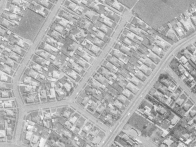 14 Tenby Place from the air, 1975-1979