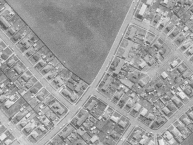 18 Hampshire Street from the air, 1975-1979