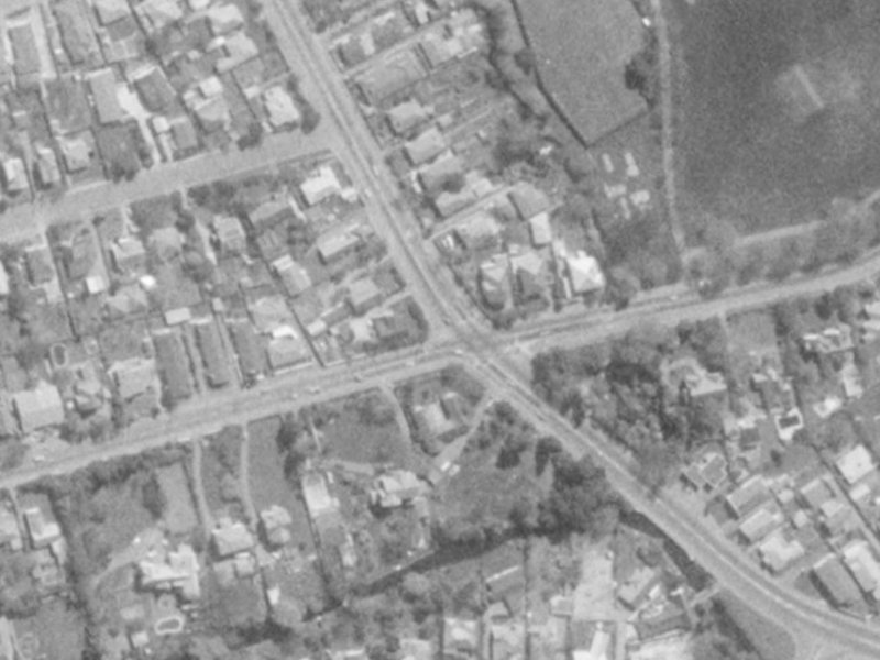 3 Strowan Road from the air, 1975-1979