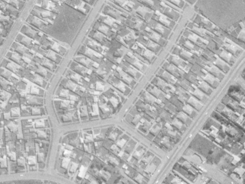 9 Tenby Place from the air, 1975-1979