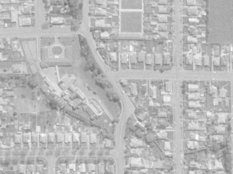 73 Stapletons Road from the air, 1975-1979