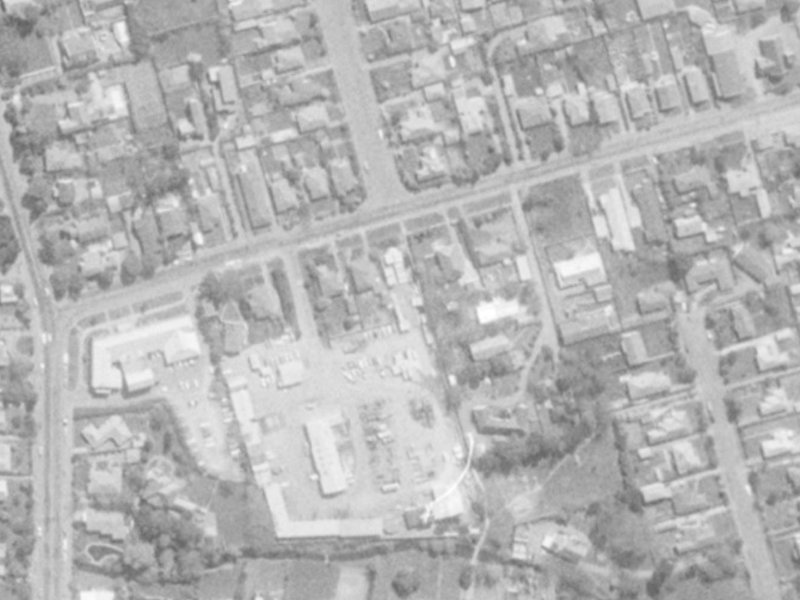 22 Jeffreys Road from the air, 1975-1979
