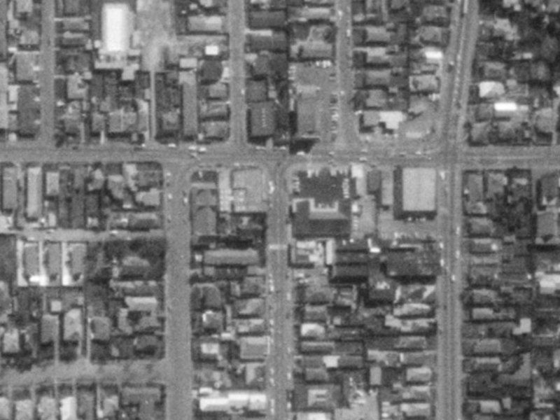 1064A Colombo Street from the air, 1975-1979