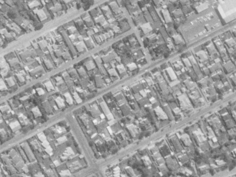 98 Office Road from the air, 1975-1979