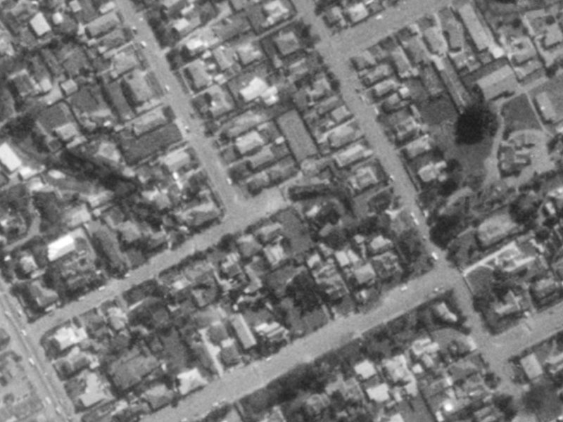 30 Beverley Street from the air, 1975-1979