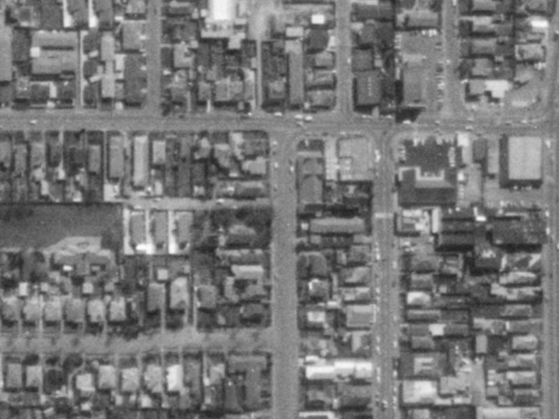 1062A Colombo Street from the air, 1975-1979