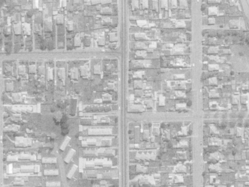94 Hills Road from the air, 1975-1979