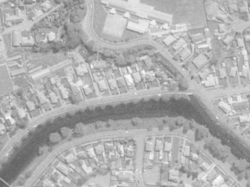 River Road from the air, 1975-1979