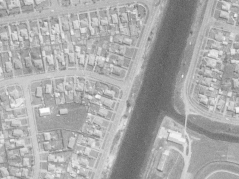 159 Locksley Avenue from the air, 1975-1979