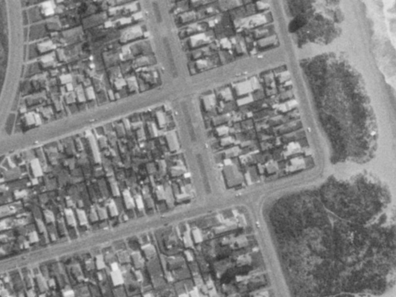 139 Oram Avenue from the air, 1975-1979