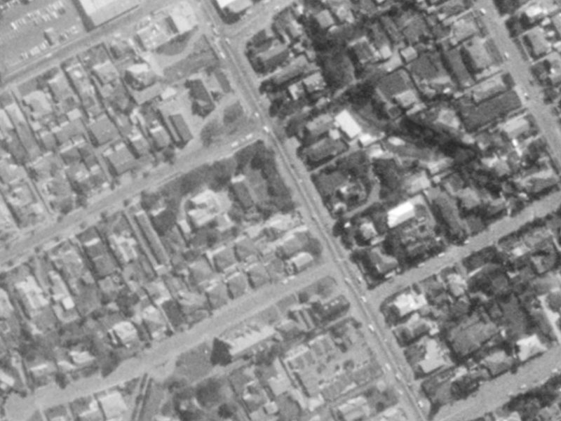 149 Papanui Road from the air, 1975-1979