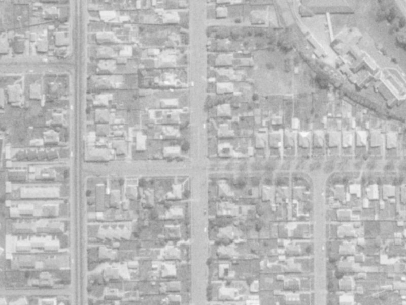 66 Slater Street from the air, 1975-1979