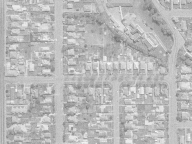 Dudley Street from the air, 1975-1979