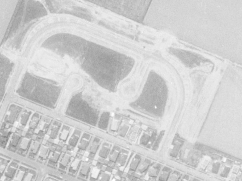 6 Manson Place from the air, 1975-1979