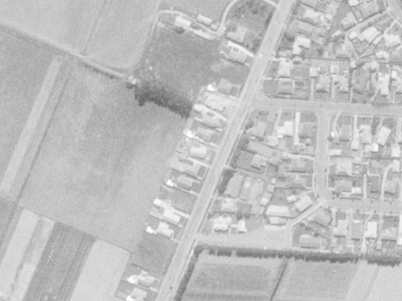 163 Withells Road from the air, 1975-1979