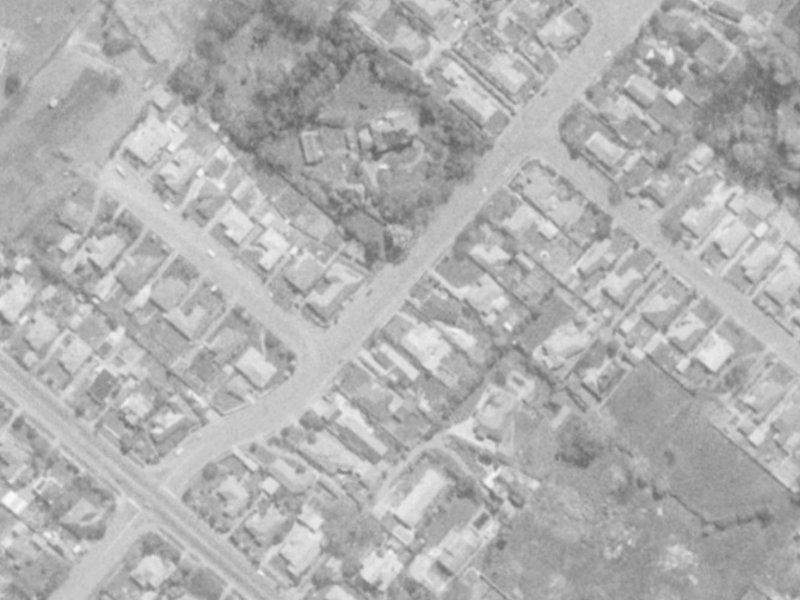 18 Gleneagles Terrace from the air, 1975-1979