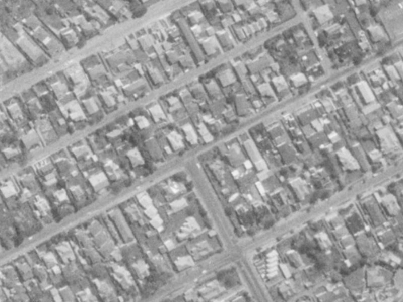 85 Office Road from the air, 1975-1979