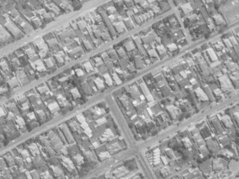 87 Office Road from the air, 1975-1979