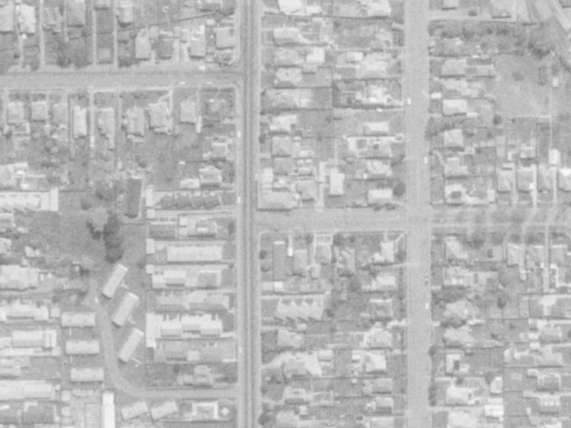 4 Dudley Street from the air, 1975-1979