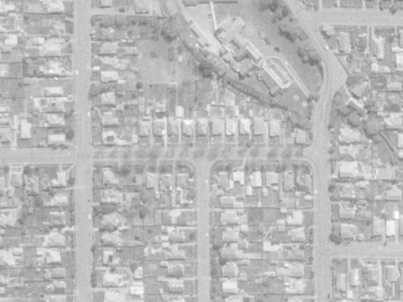 35 Dudley Street from the air, 1975-1979