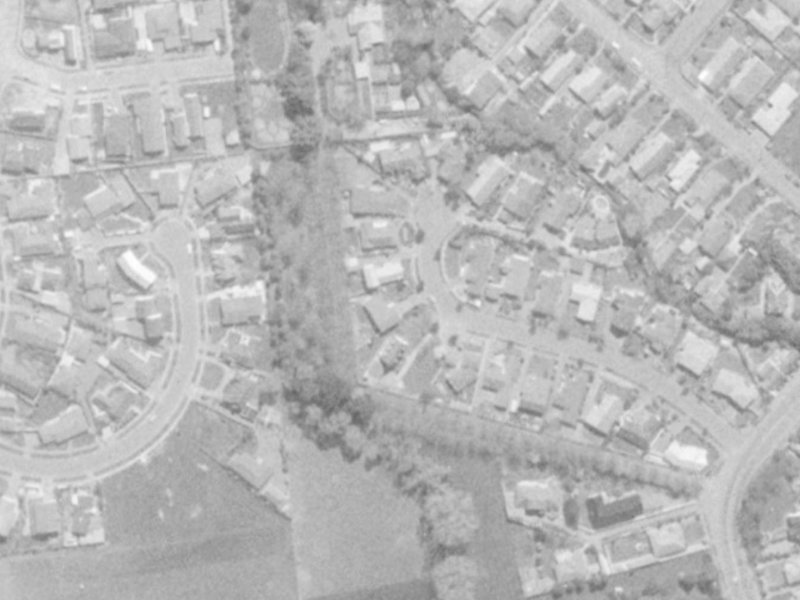 23 Tuirau Place from the air, 1975-1979