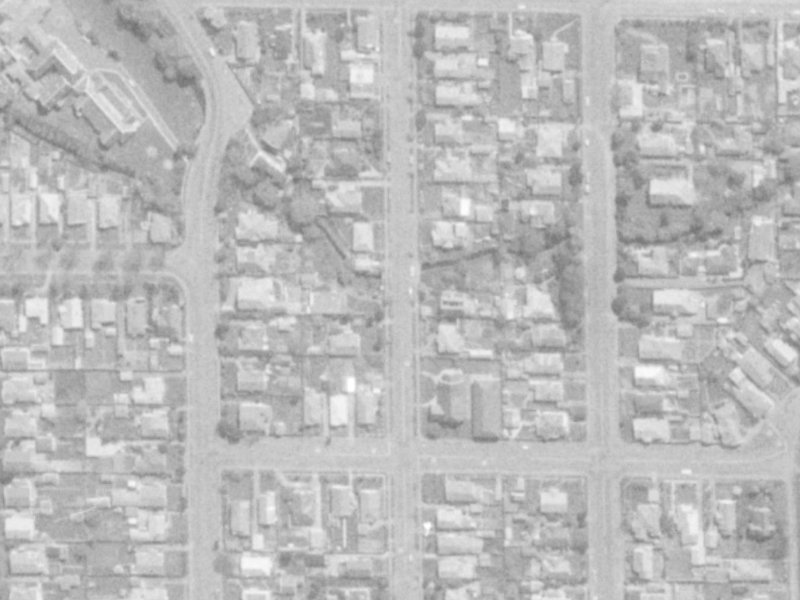 61 Petrie Street from the air, 1975-1979