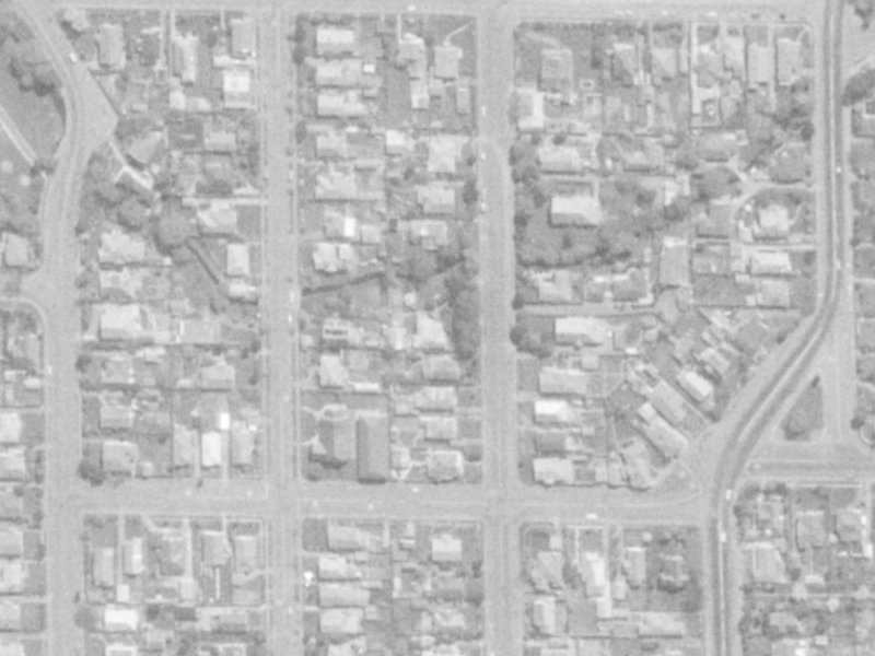 59 Chrystal Street from the air, 1975-1979