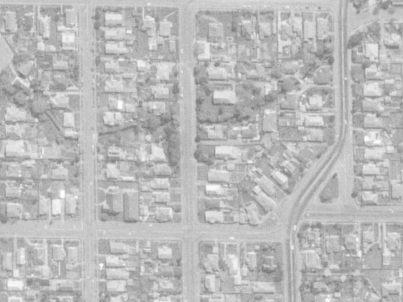 60a Chrystal Street from the air, 1975-1979