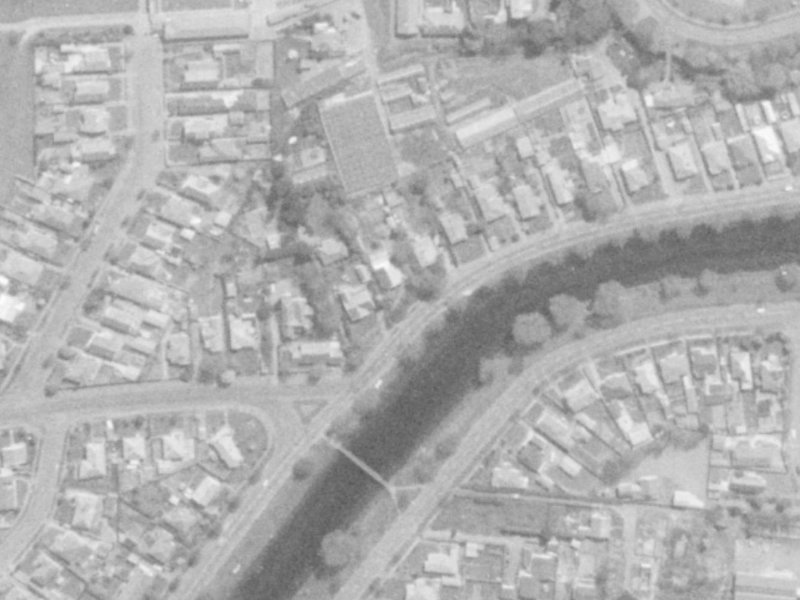 368 River Road from the air, 1975-1979
