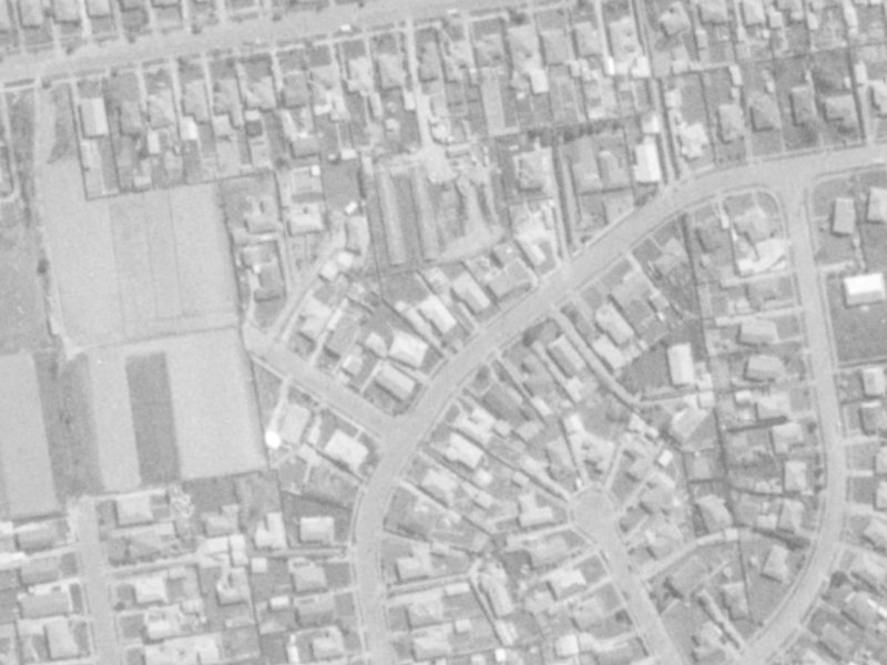 38 Landy Street from the air, 1975-1979