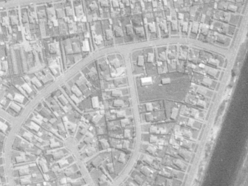 4 Halberg Street from the air, 1975-1979