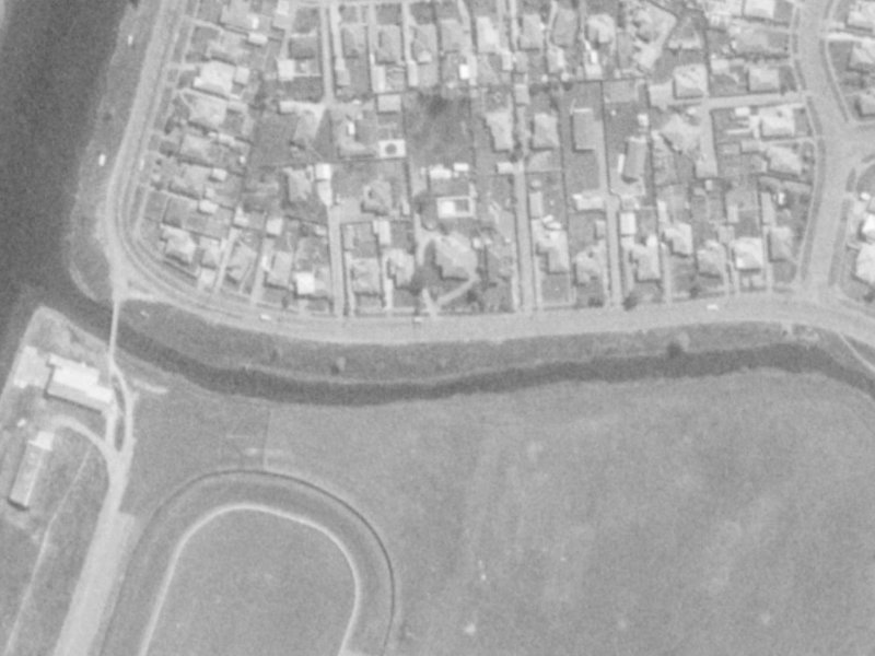 936A Avonside Drive from the air, 1975-1979
