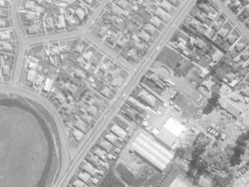 122E Wainoni Road from the air, 1975-1979