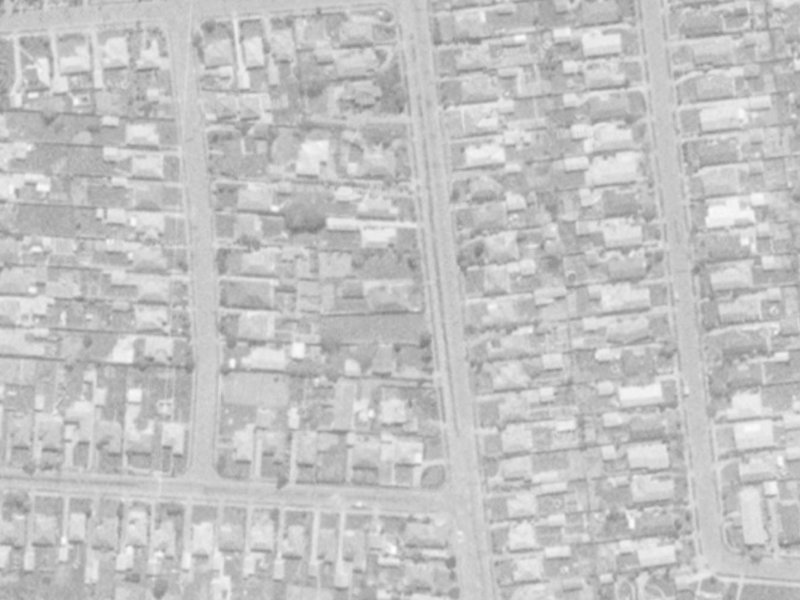 219 Avonhead Road from the air, 1975-1979