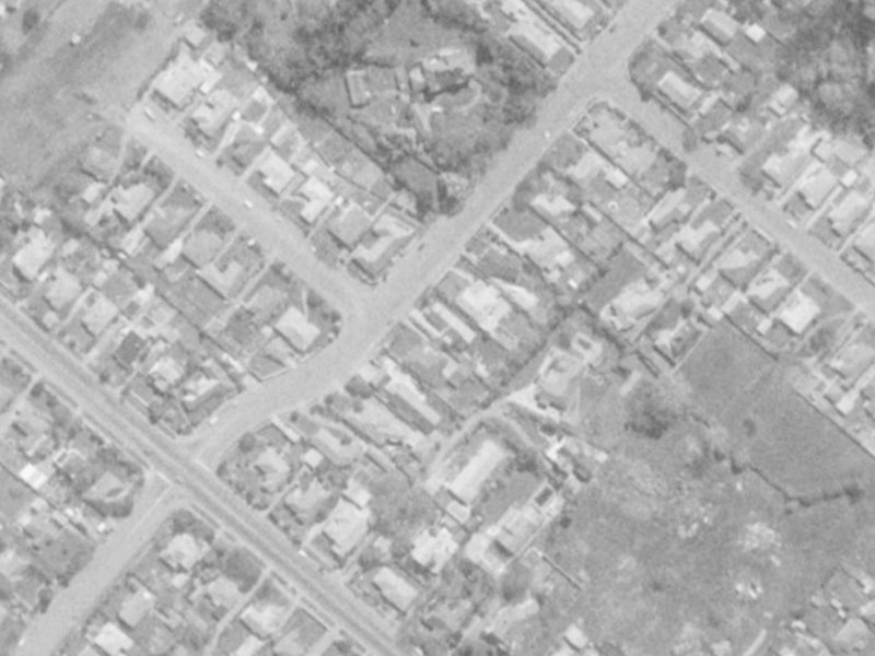 14 Gleneagles Terrace from the air, 1975-1979
