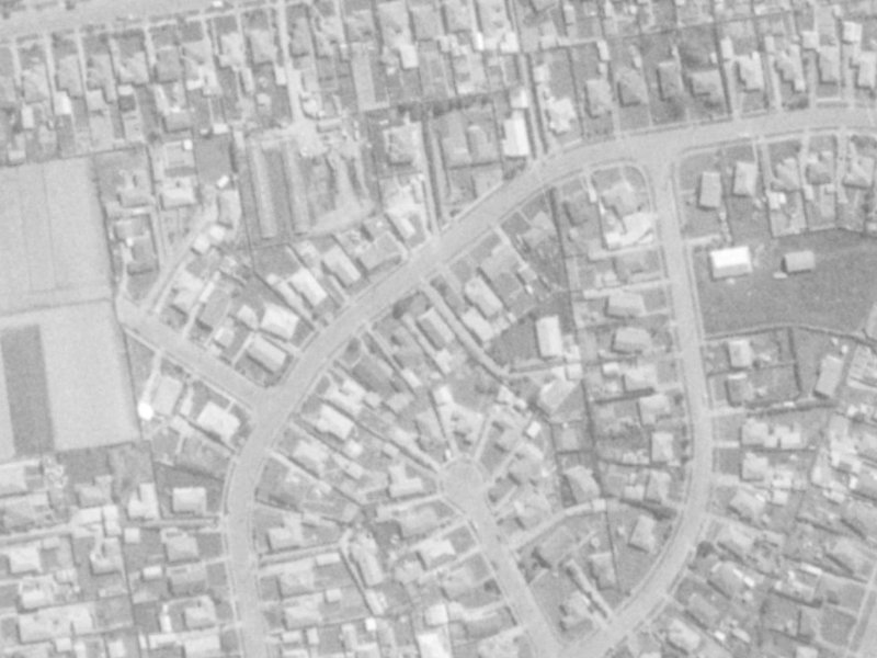 Landy Street from the air, 1975-1979