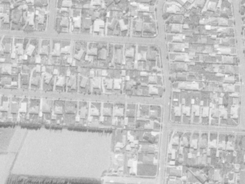 10 Delph Street from the air, 1975-1979