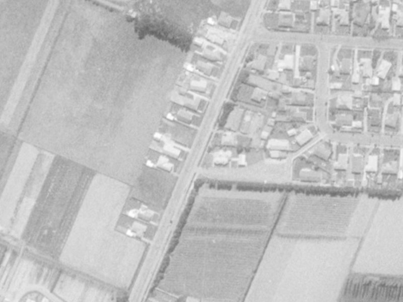 157 Withells Road from the air, 1975-1979