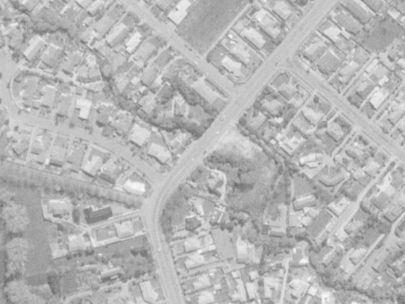 202 Ilam Road from the air, 1975-1979