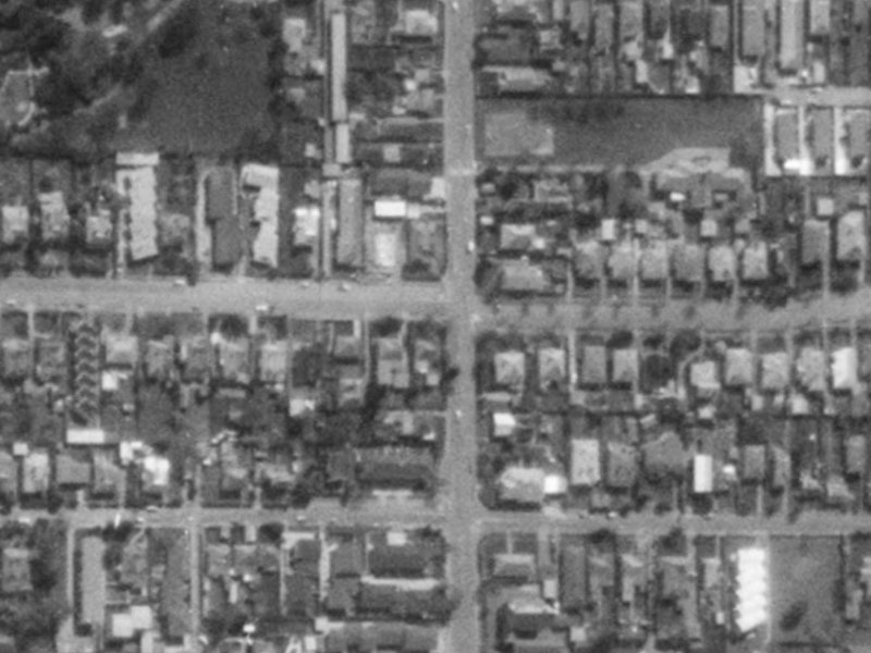 74 Ranfurly Street from the air, 1975-1979
