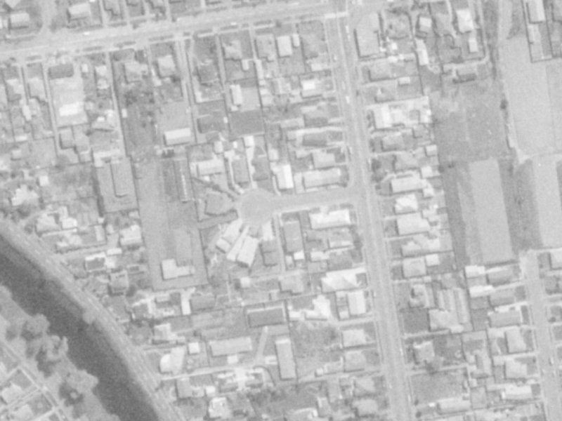 3E Claydon Place from the air, 1975-1979