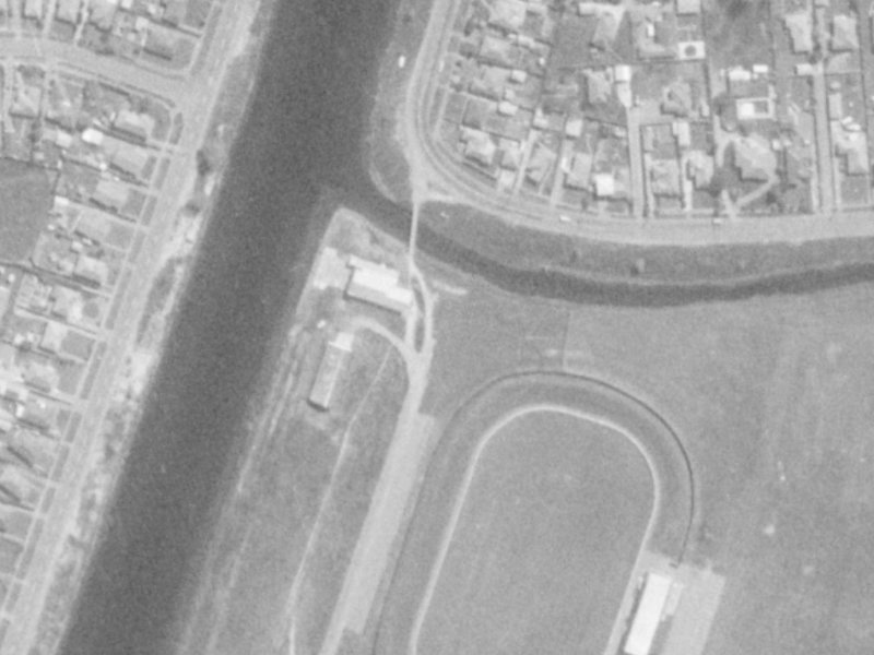 1353 Avonside Drive from the air, 1975-1979