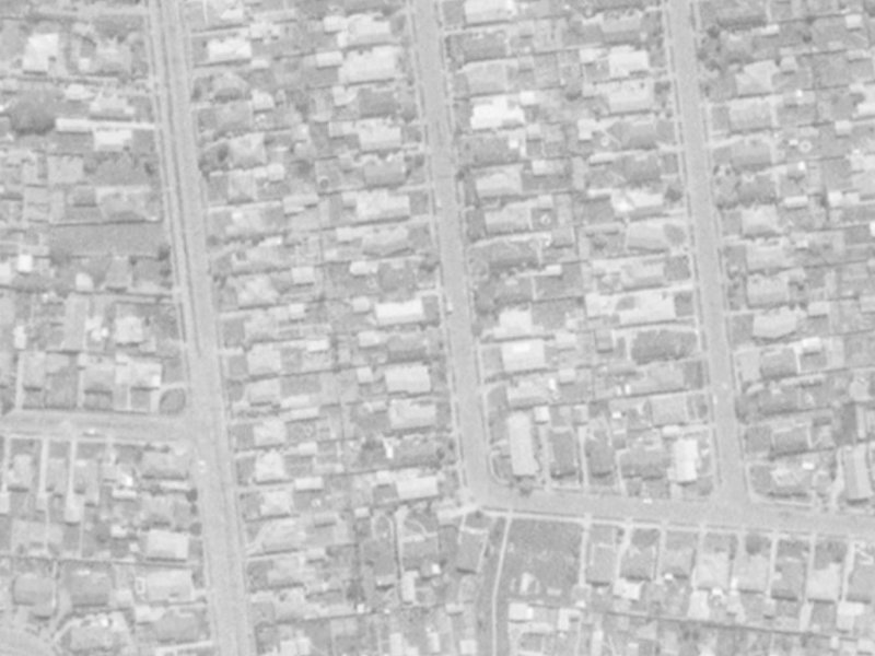 35 Carruthers Street from the air, 1975-1979