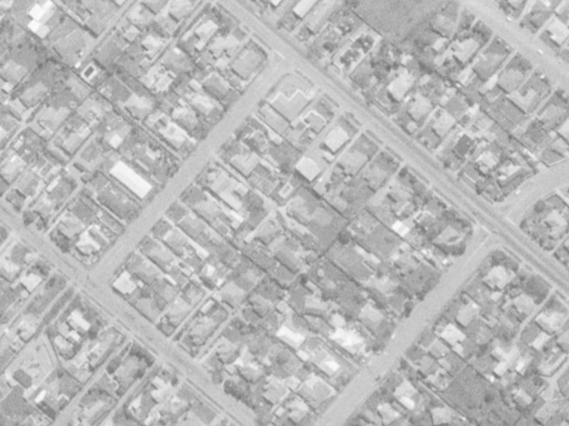 15A Lothian Street from the air, 1975-1979