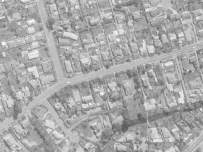72 Glandovey Road from the air, 1975-1979