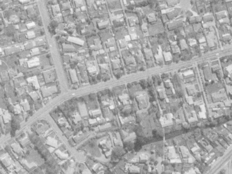 76 Glandovey Road from the air, 1975-1979